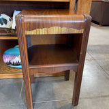 Vintage Waterfall Wooden Nightstand