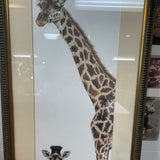 Framed Giraffe Print