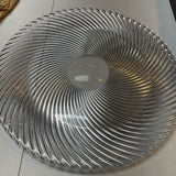 Tiffany&Co Crystal Swirl Platter