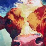 Large Canvas Art of Cow