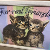 Framed "Fur-Real Friends" Kitten Poster