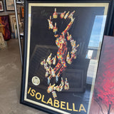 Framed Vintage Leonetto Cappiello Isolabella Poster
