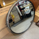 Large Industrial Metal Mirror