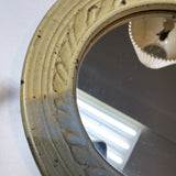Studio Pottery Round Mirror