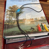 Vintage Faux Turquoise Bolo Tie