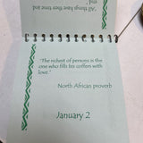 African Proverbs Calendar