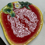 Strawberry Ceramic Plate