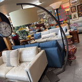 MCM Floor Lamp w Large Shade