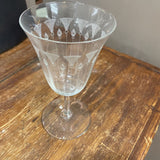 Vintage Dorflinger Wine Glass