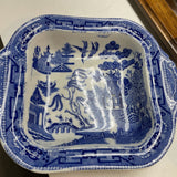 Vintage Chinoiserie Serving Bowl