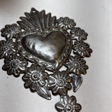 Hammered Metal Heart Wall Art