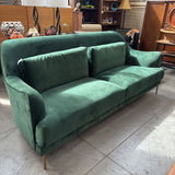 MCM Style Velvet Sofa