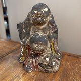 Fushimi Ningyo Clay Hotei Buddha Figure