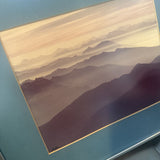 Mountains in the Fog Print