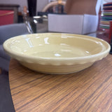 Fiesta Ware Yellow Pie Dish
