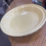 Fiesta Ware Yellow Pie Dish