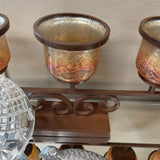 Large Metal 5 Candle Candelabra