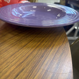 Fiesta Ware Lavender Shallow Serving Bowl