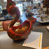 Golden Khokhloma Russian Swan