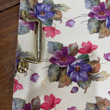 Japanese Floral Tray w/Handles