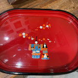 Vintage Lacquerware Japanese Tray