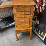 Wooden Jewelry Cabinet/Armoire