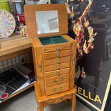 Wooden Jewelry Cabinet/Armoire