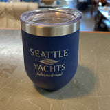 Seattle Yachts Wine Tumbler
