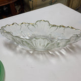 Vintage Jeannette Gondola Glass Centerpiece Bowl