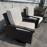 Signature Swivel/Rocker Wicker Lounge Chairs