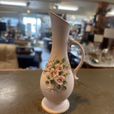 Lefton Porcelain Pitcher Bud Vase