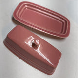 Fiesta Ware Covered Butter Dish