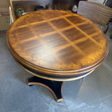 Stein World Aaron Pedestal Rd Table w Checkerboard Inlay