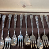 Vintage Sola-Pleet Silverplate Coffee Spoons&Cocktail Forks