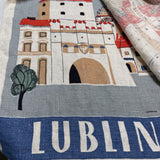 Vintage Polish Linen Tea Towel