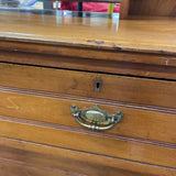 Vintage Wood Dresser w/Mirror