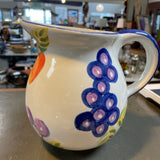 Artists Touch Ceramic Fruit Pitcher
