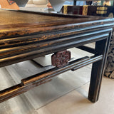 Antique Asian Carved Bench