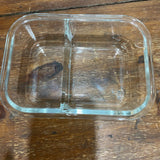 Glass Divided Bowl