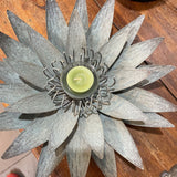 Metal Lotus Candle Holder