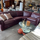 Divani Chateau d'Ax Leather Sectional