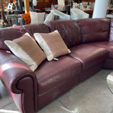 Divani Chateau d'Ax Leather Sectional
