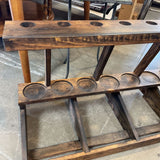 Rustic Wood Wine Rack