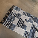 Woven Rag Throw Rug