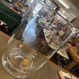 Glass Footed Vase/Hurricane