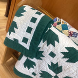 Bear Paw Handmade Quilt + Sham
