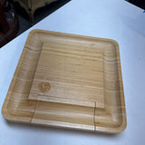 Bamboo Cheese/Charcuterie Board w cheese knife drawer