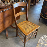 Cane Seat Small Chair