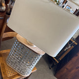 Table Lamp w Metal & Wood Base