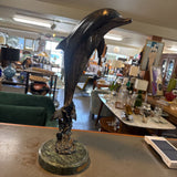 'Magical Motion" Dolphin Sculpture by J Wyatt